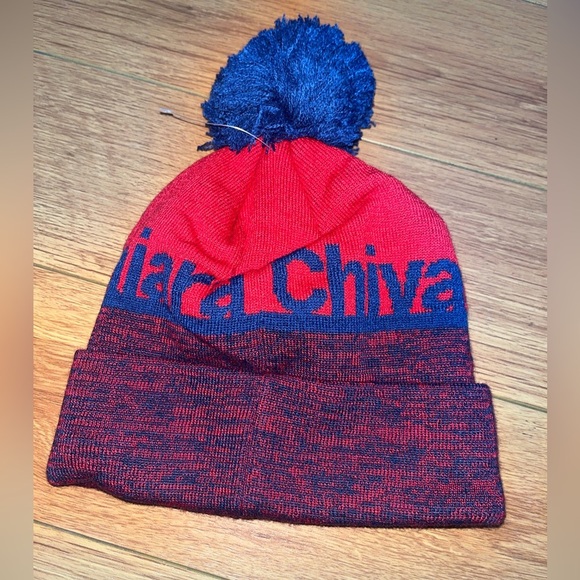 Chivas de Guadalajara soccer team official merchandise beanie hat pompom - Picture 2 of 2